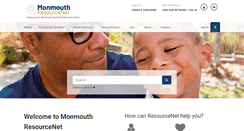 Desktop Screenshot of monmouthresourcenet.org