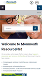 Mobile Screenshot of monmouthresourcenet.org